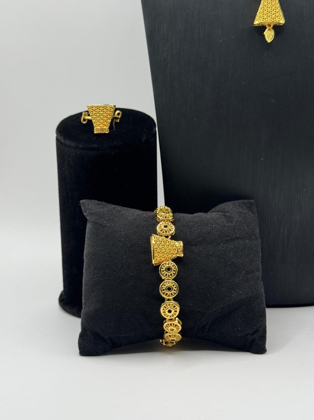Sahara Bell Gold Necklace Set