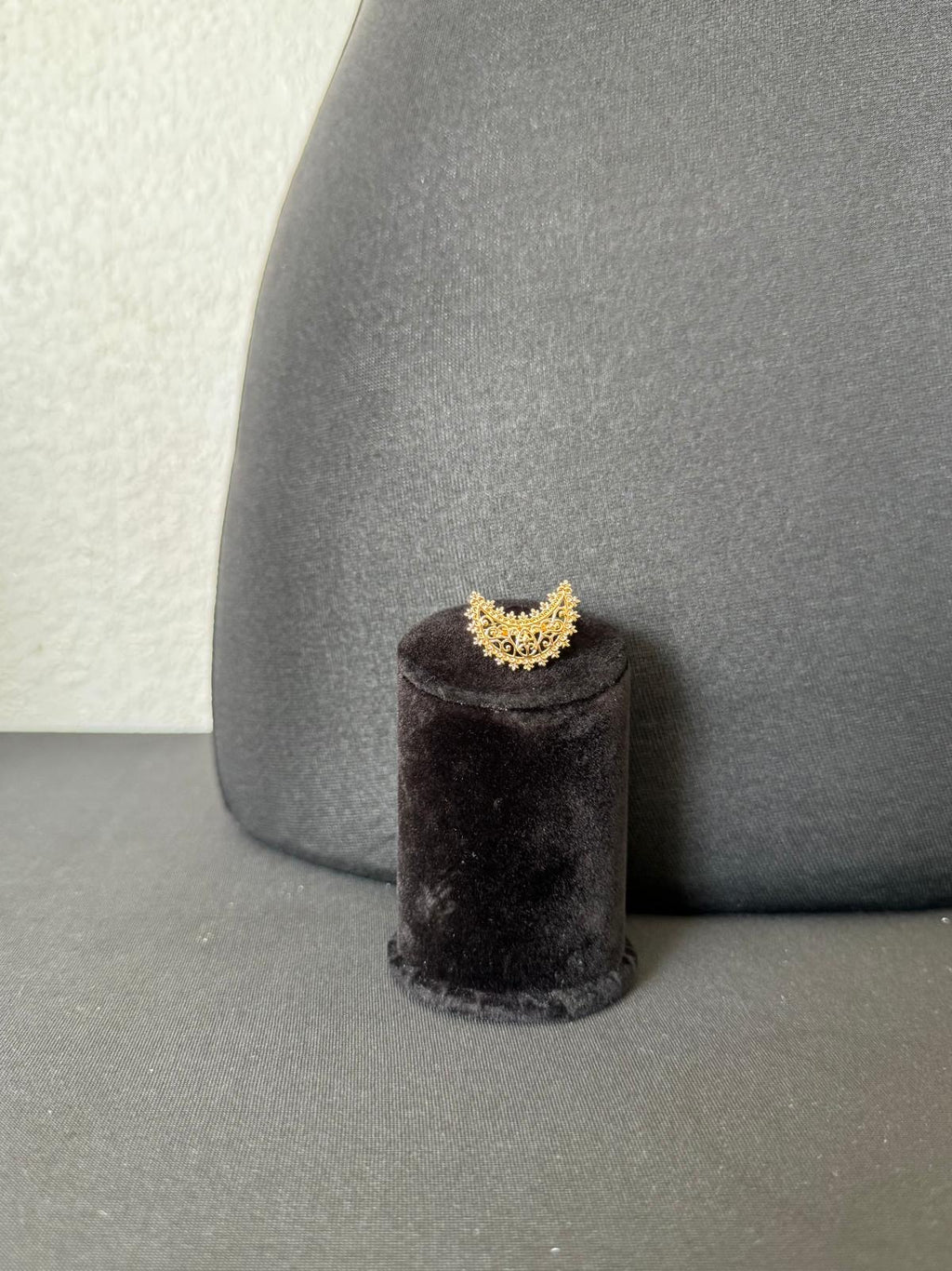 Layered double chain coin necklace