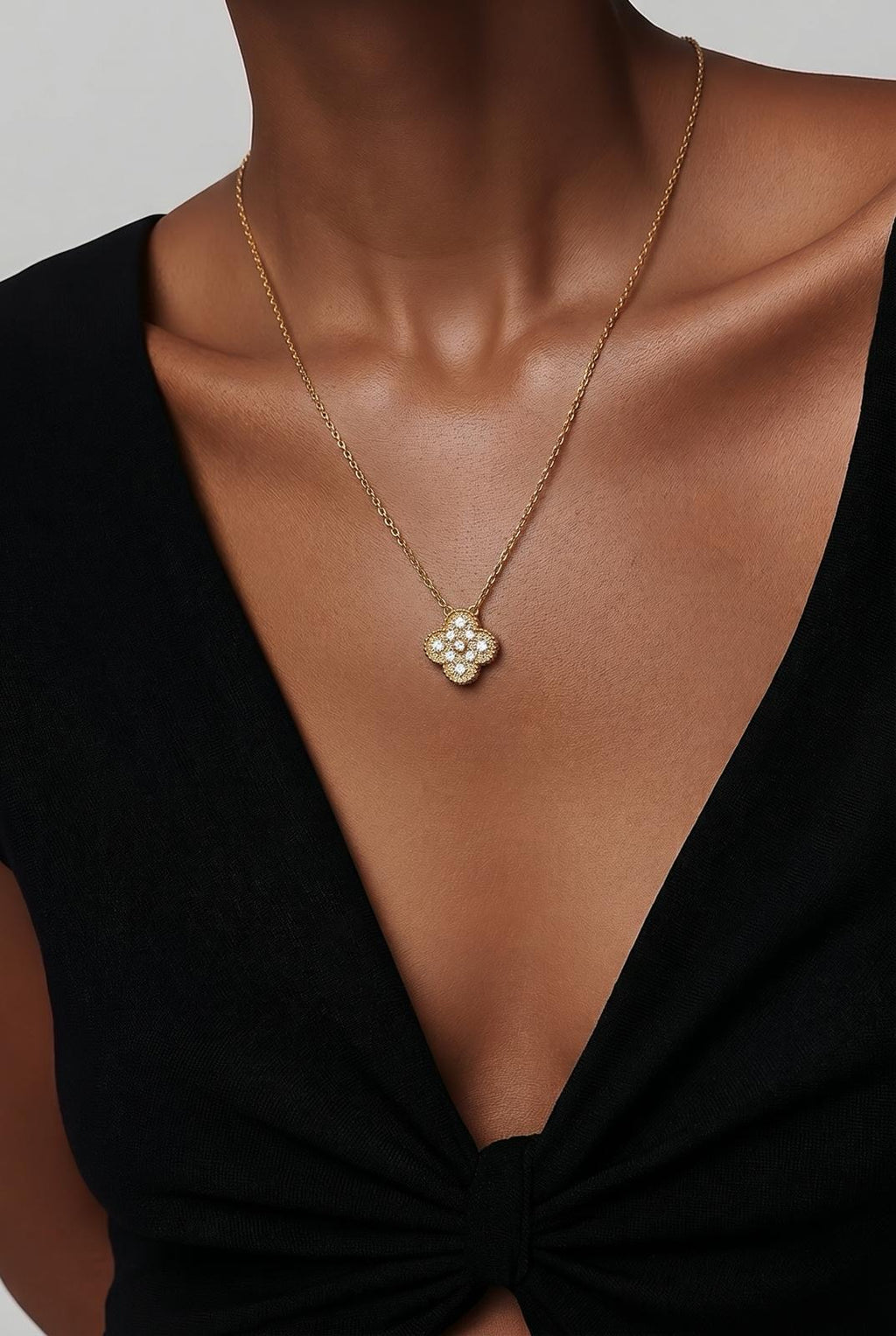 Four leaves of noor gem/gold