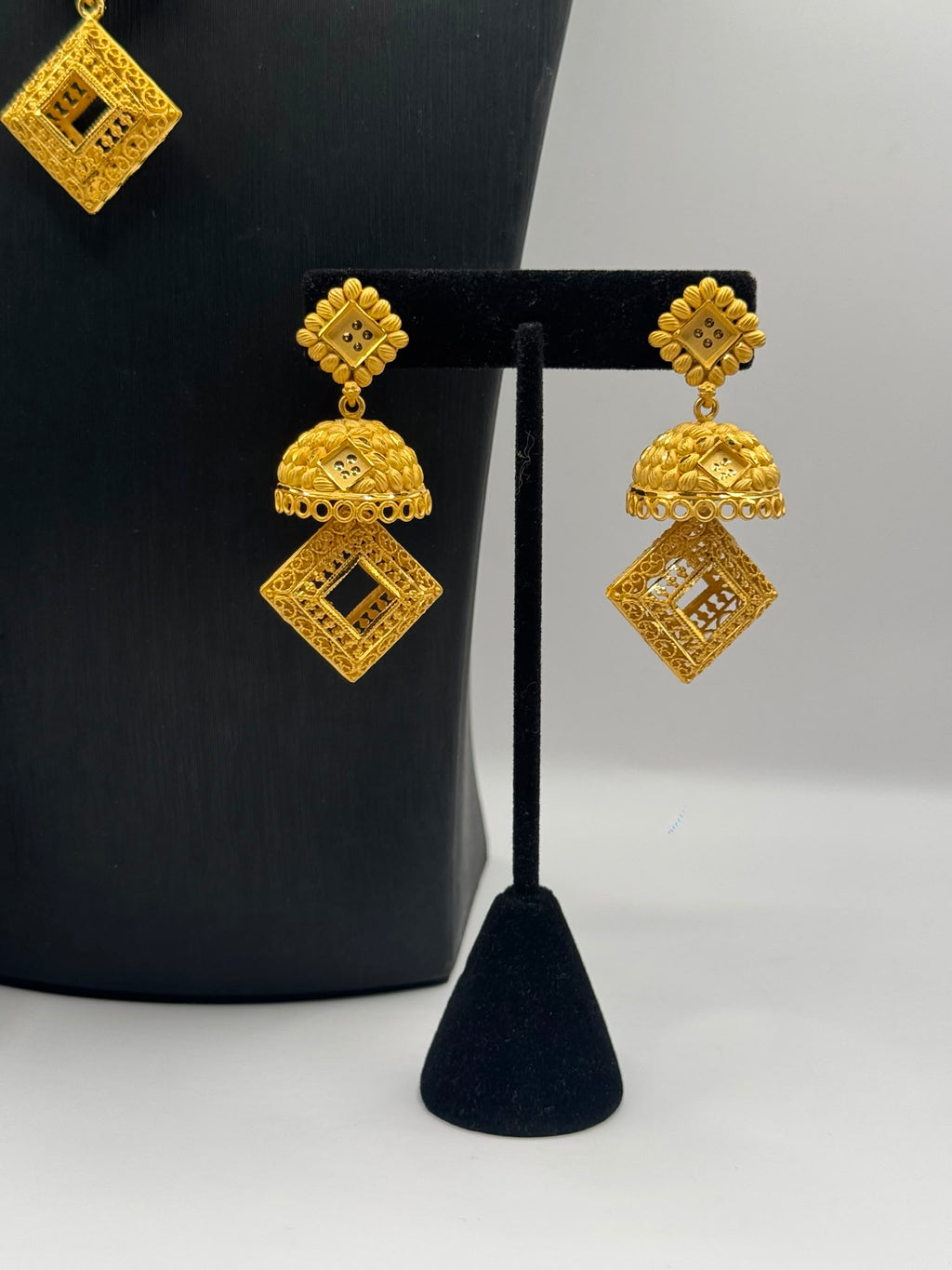 Intricate filigree craftsmanship