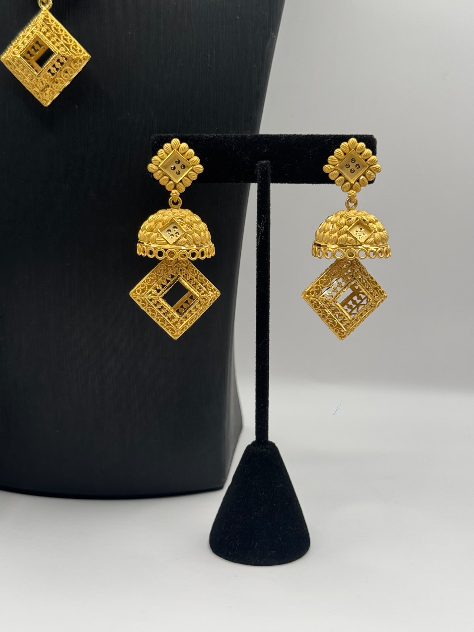 Intricate filigree craftsmanship