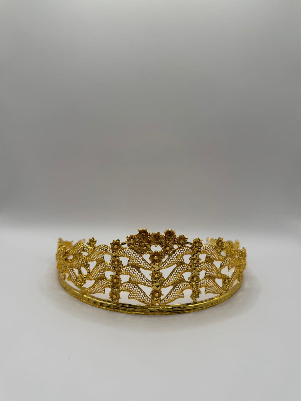 Royal Bloom Filigree Tiara