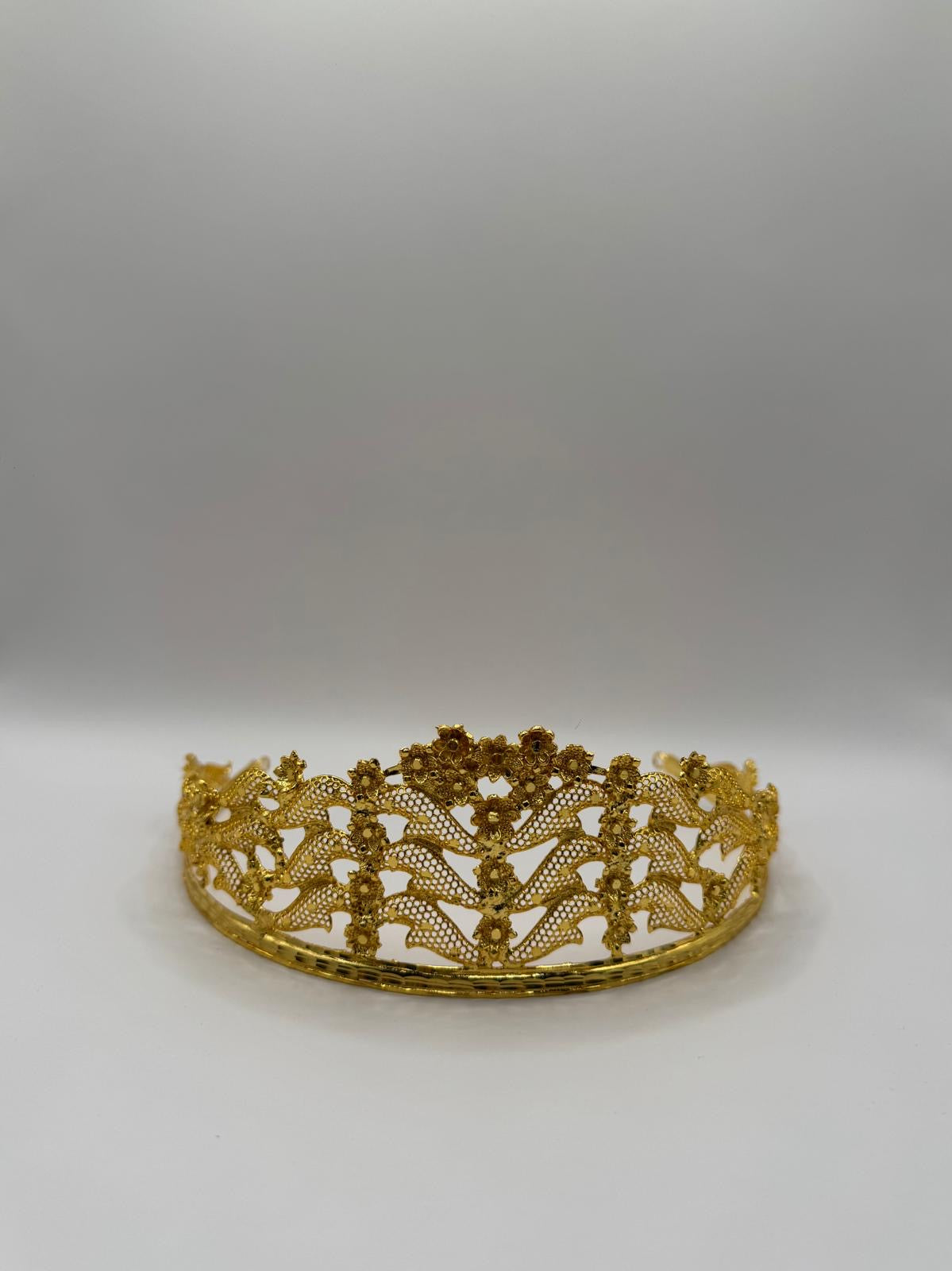 Royal Bloom Filigree Tiara