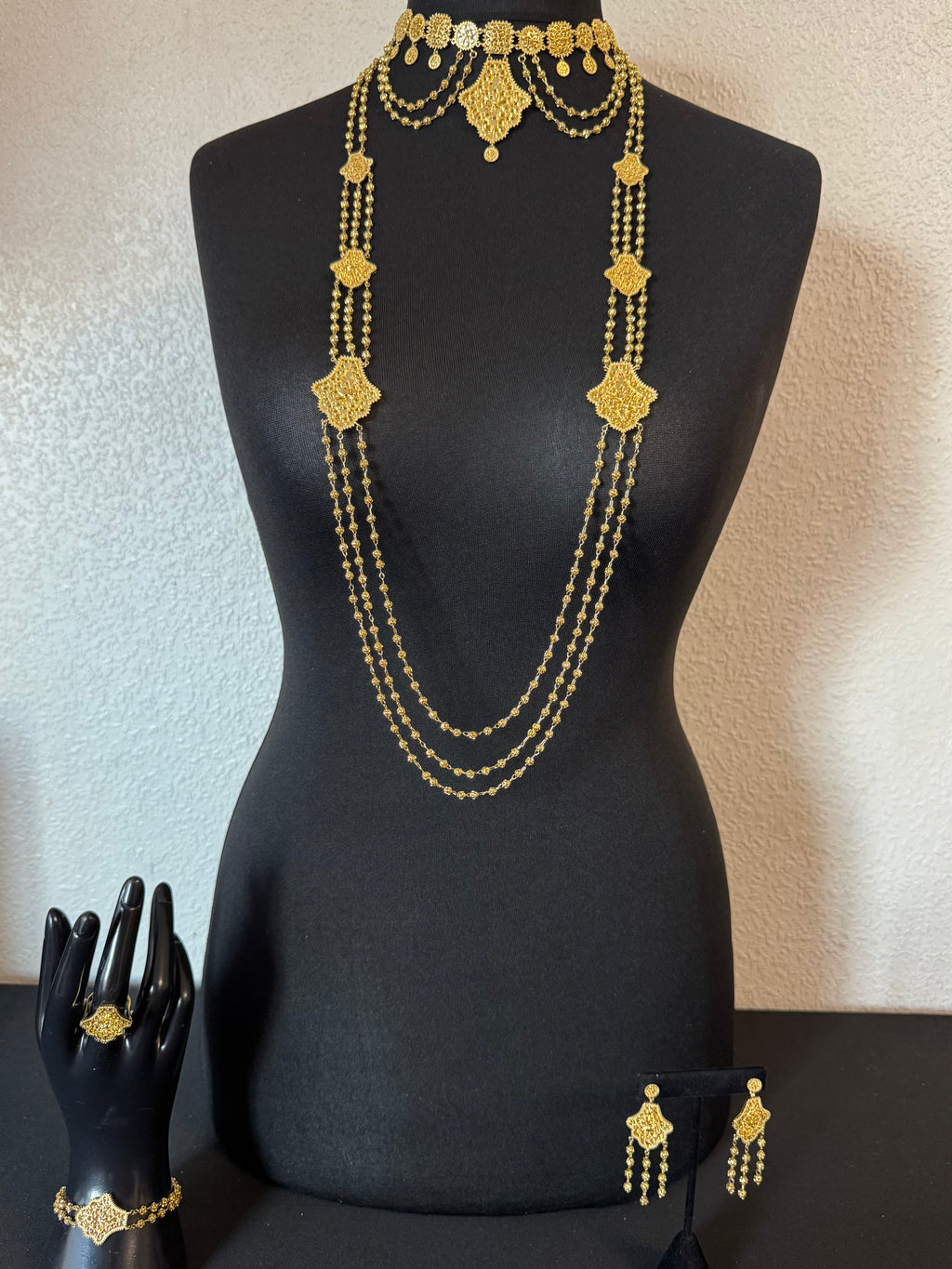 Ethereal Tassel Bridal Set