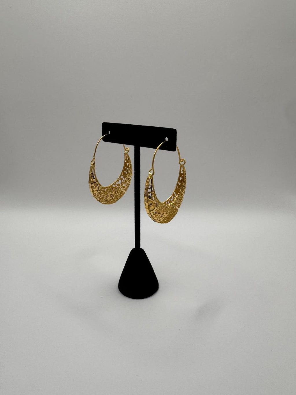 Luxe Textured Statement Hoops