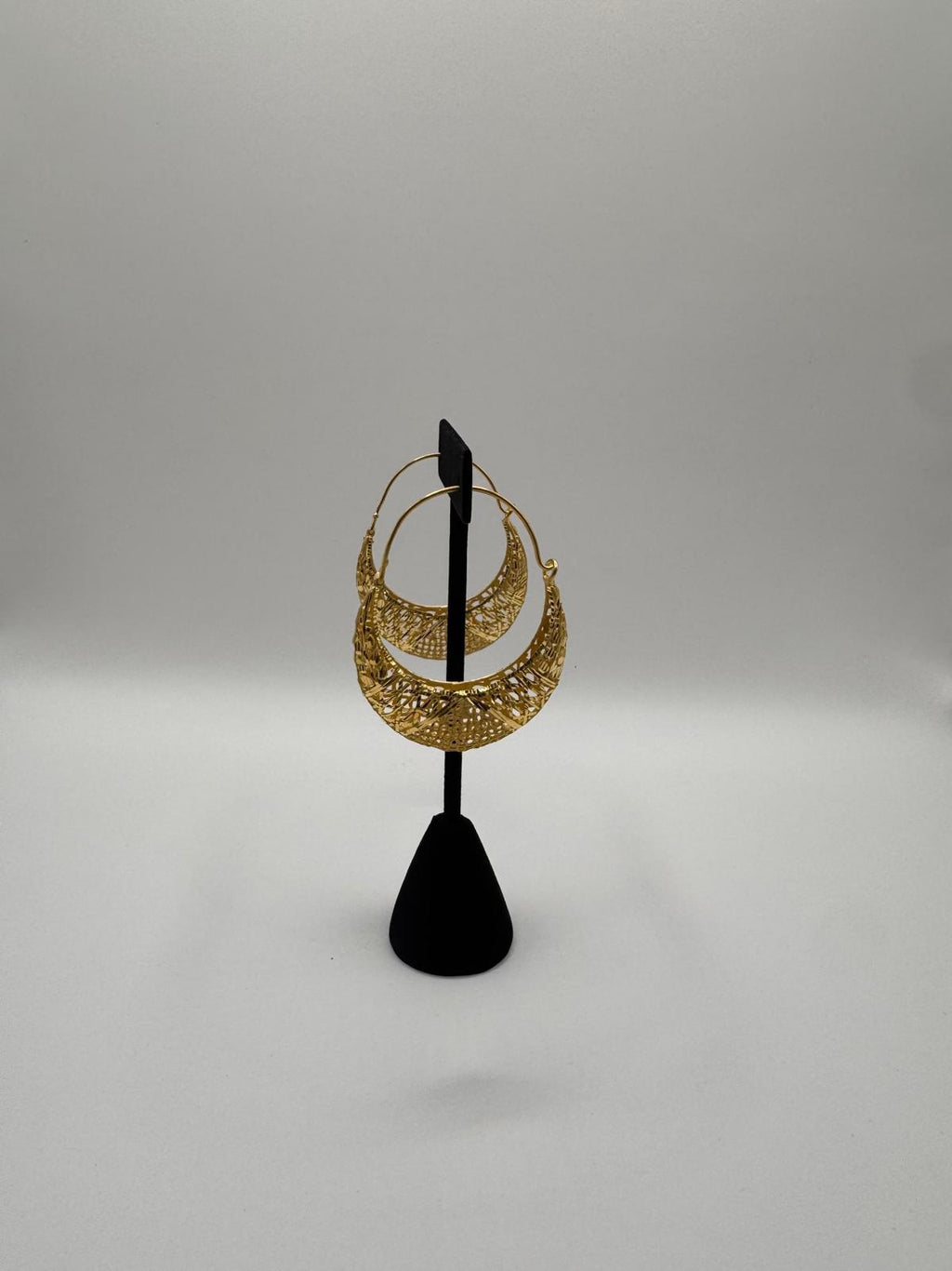 Luxe Textured Statement Hoops