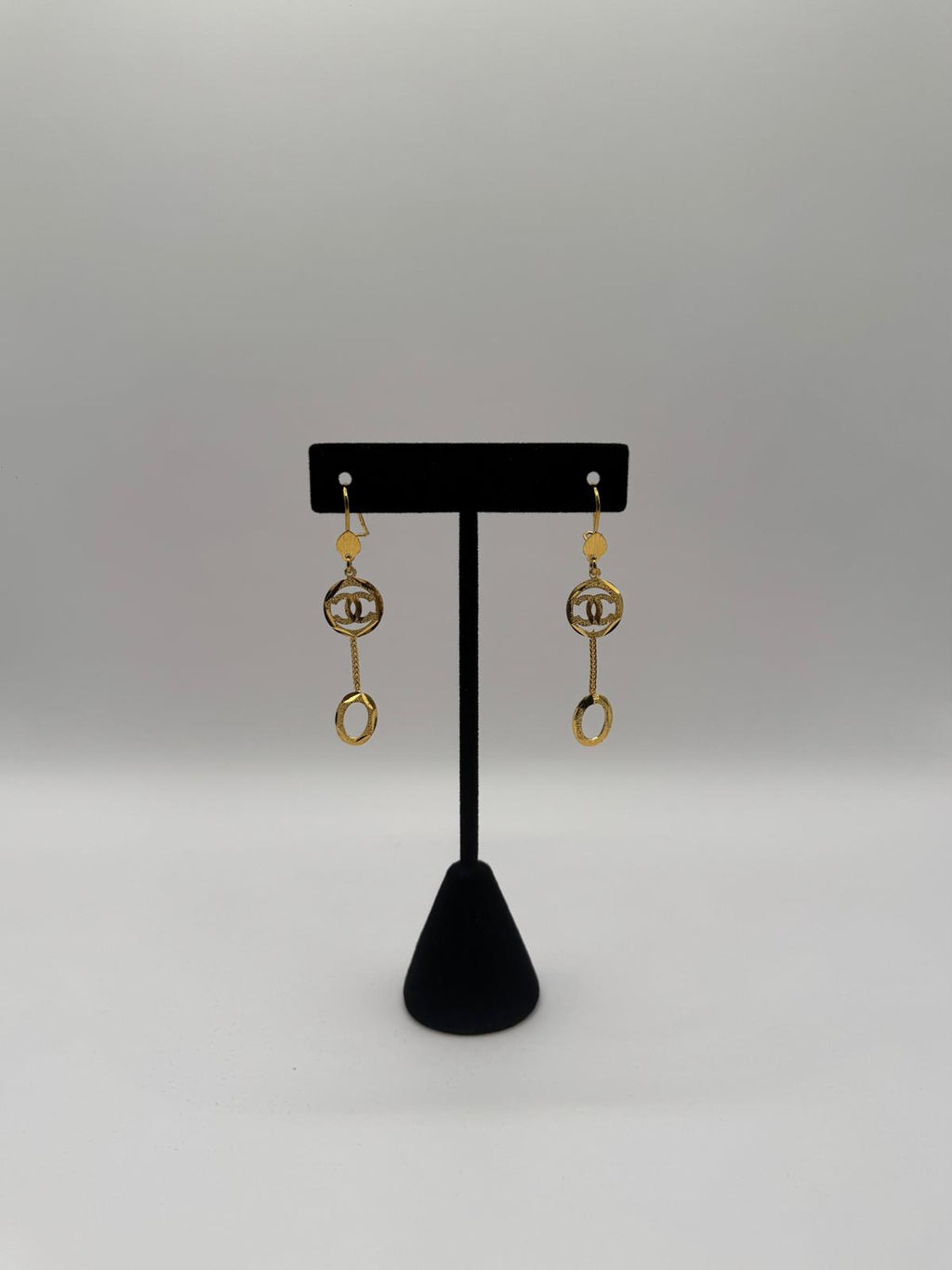 Grace Cross Drop Earrings