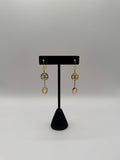 Grace Cross Drop Earrings