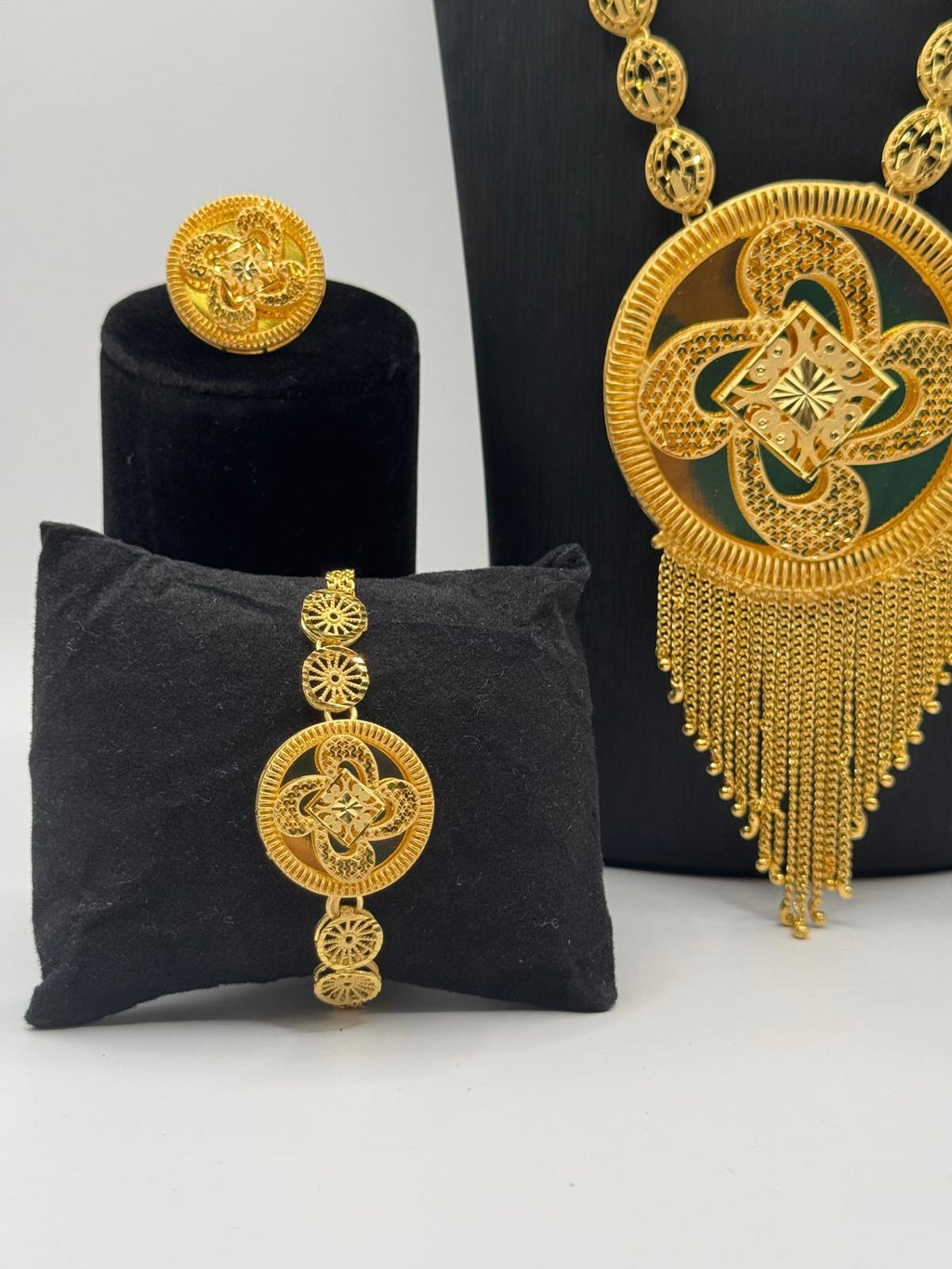 Ethereal Tassel Bridal Set