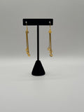 Golden Cascade Drop Earrings