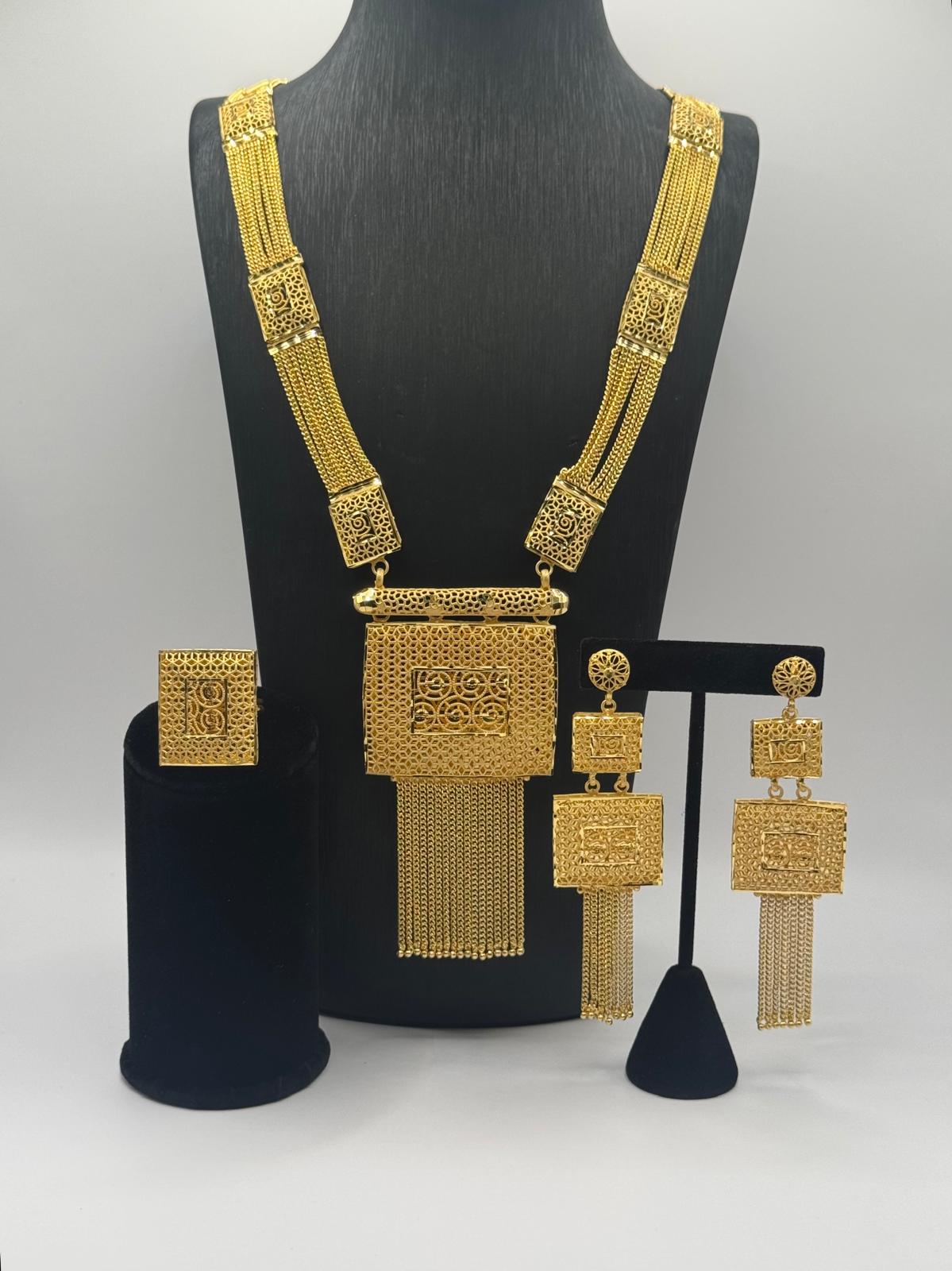 Royal Amran Longline Necklace Set