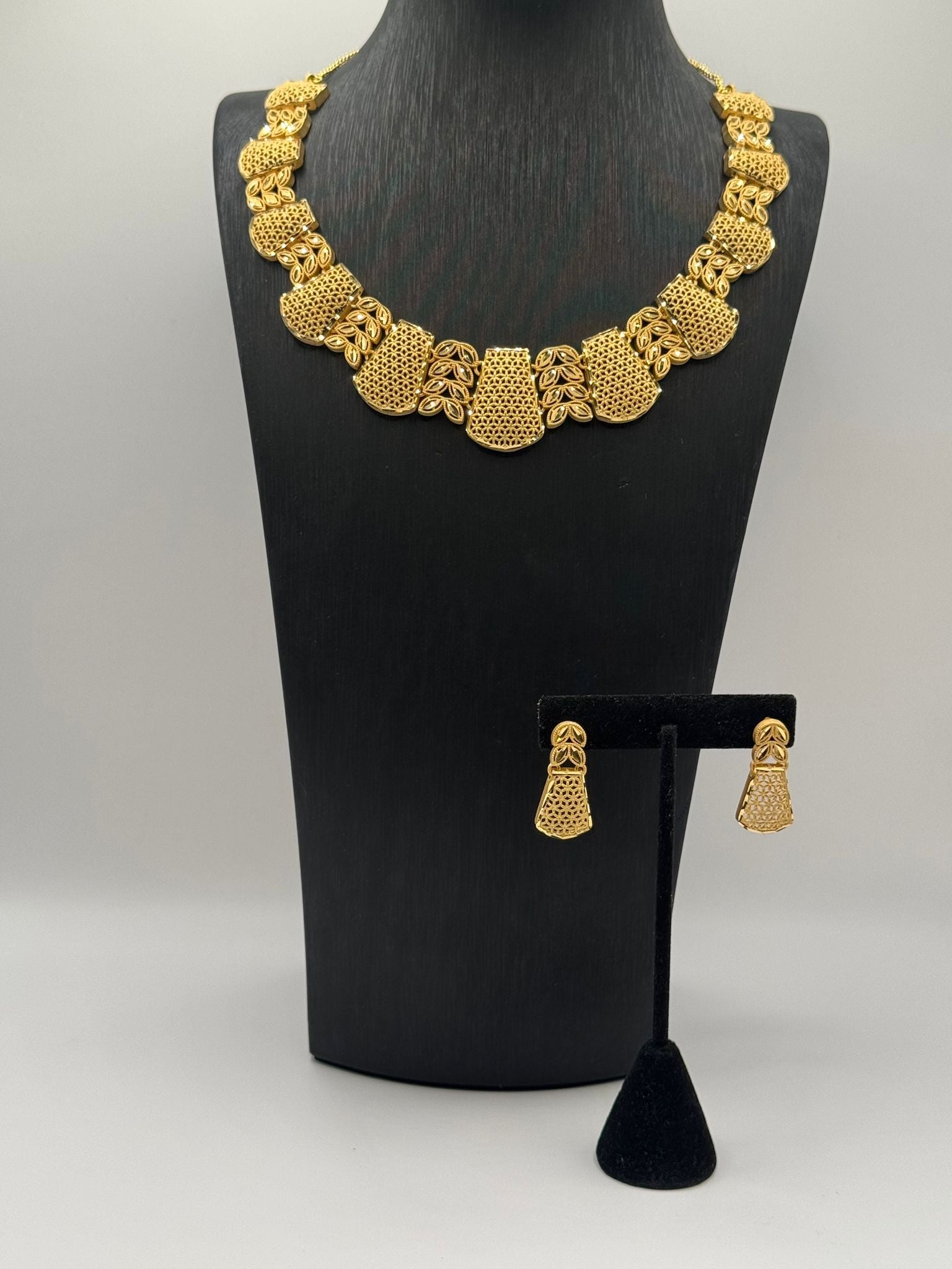 Luxe Leaf Cascade Set