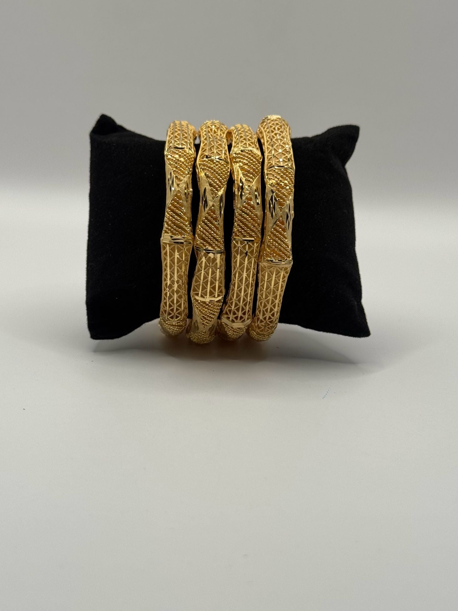 Celestial Gold Stack Bangles