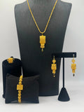 Royal Mesh Gold Jewelry Set