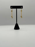Golden Cascade Drop Earrings