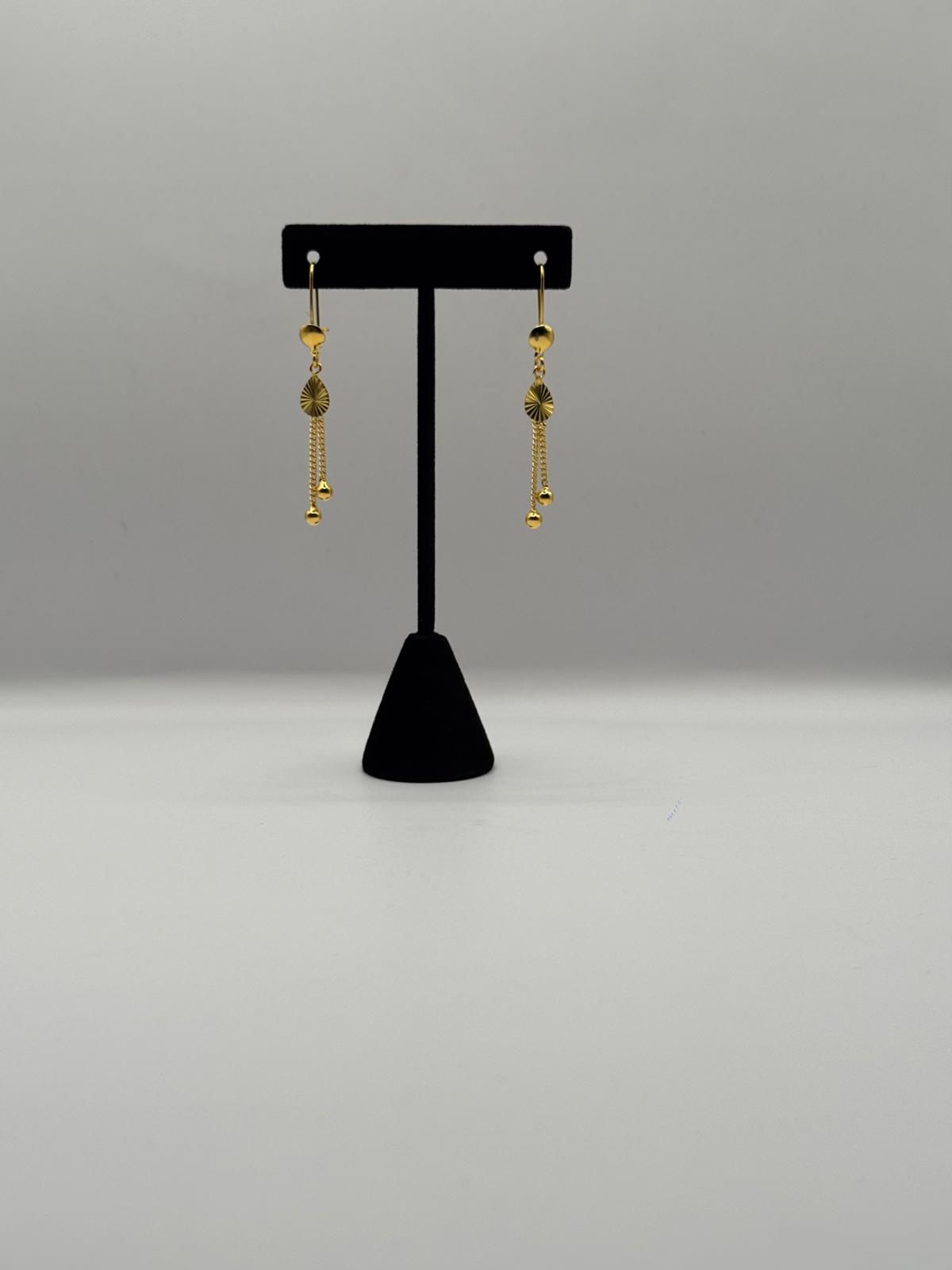 Leaf Drop Earrings