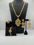 Luxury Gold Filigree Jewellery Set