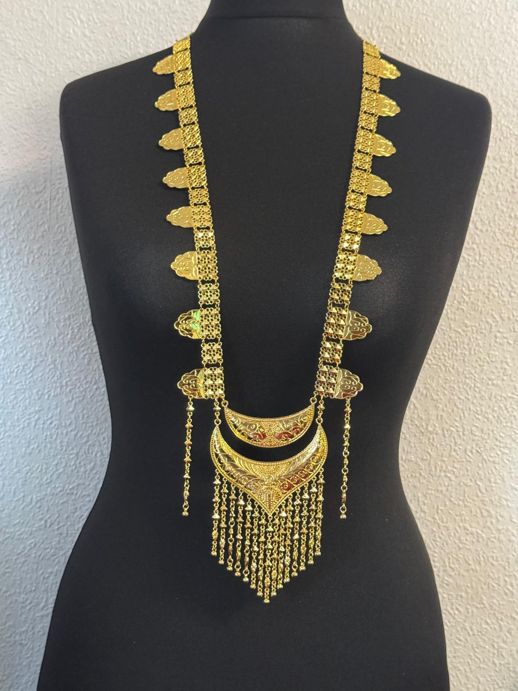 Rania Gold Statement Set