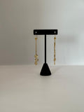 Grace Cross Drop Earrings