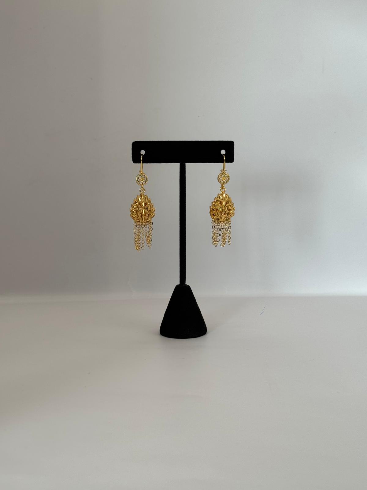 Luxe Textured Statement Hoops