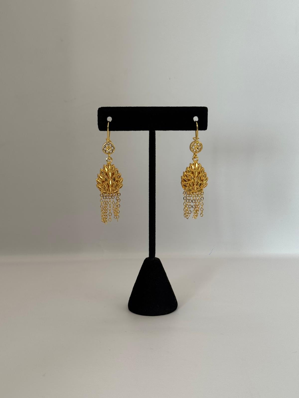 Luxe Textured Statement Hoops