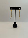 Golden Daisy Cascade Earrings