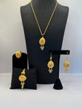 Mesh Gold Jewelry Set