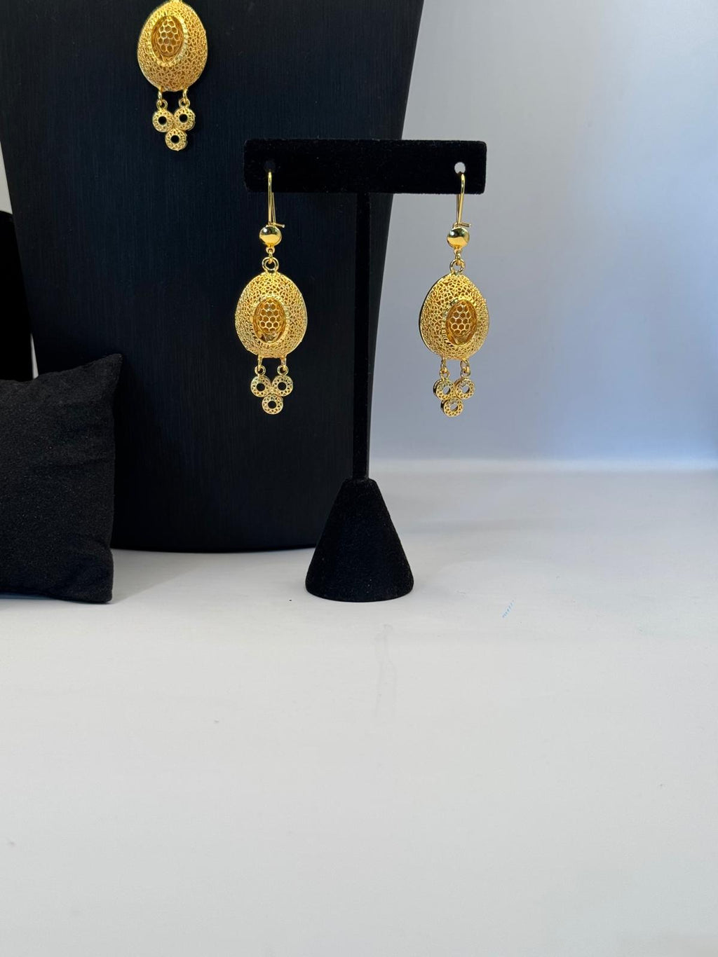 Mesh Gold Jewelry Set